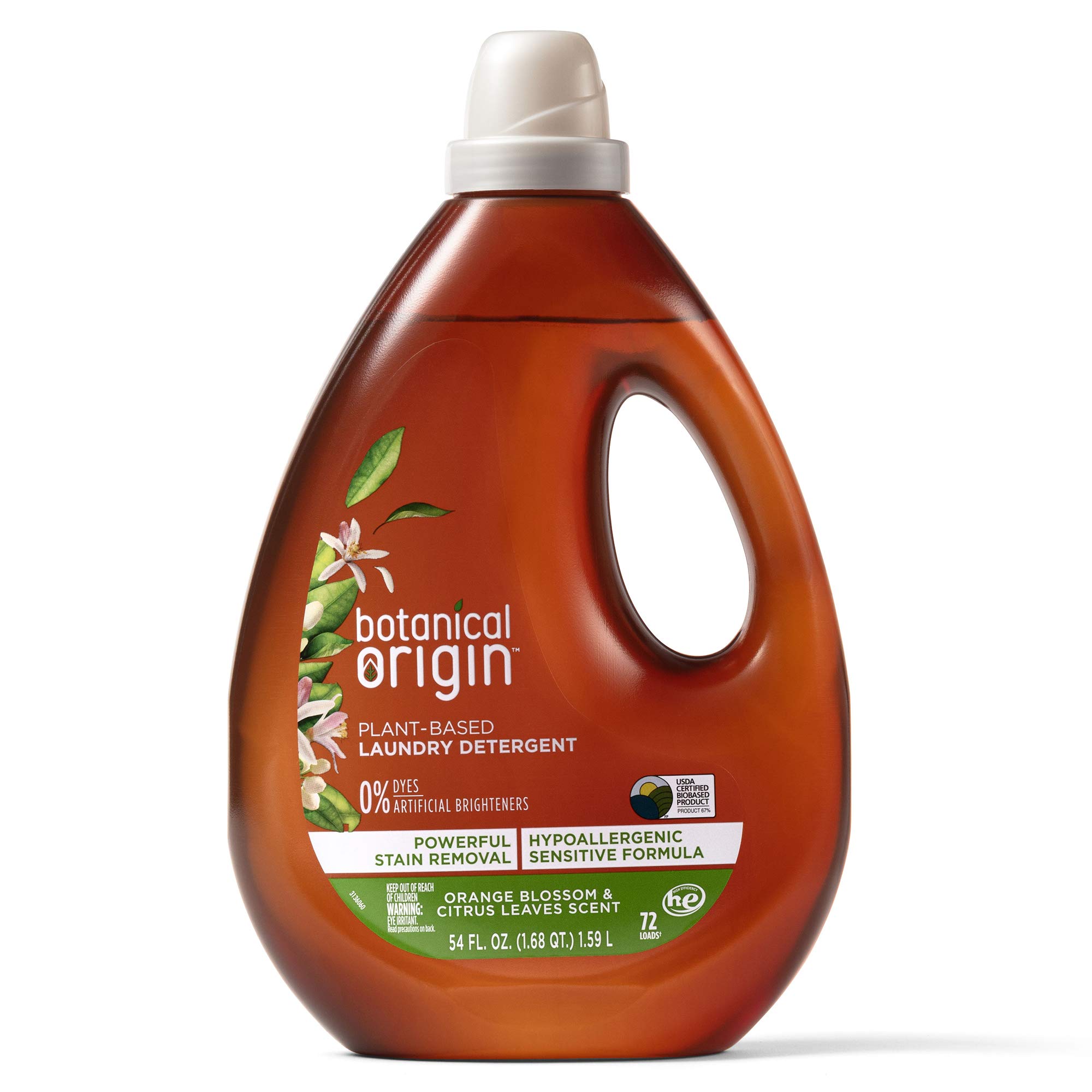 Amazon.com: Botanical Origin Plant-based Laundry Detergent Orange